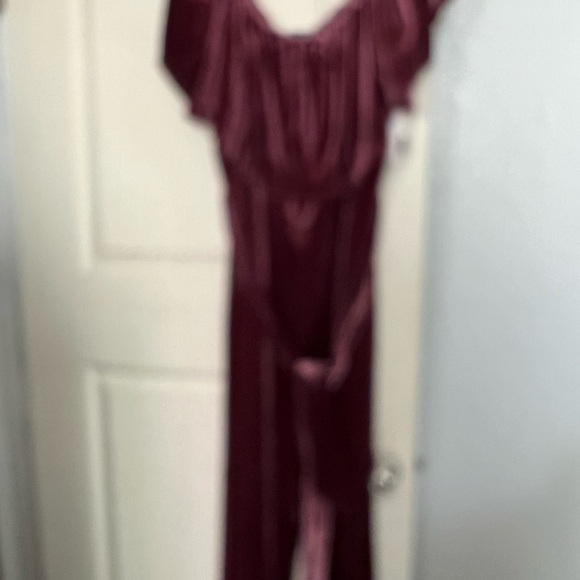 New WT Walmart Elouii velour jumpsuit - Picture 10 of 10